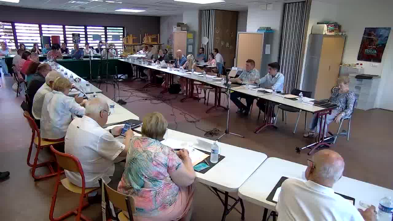 Conseil municipal du 25/06/2024