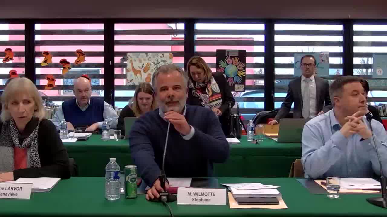 Conseil municipal 14/03/2024
