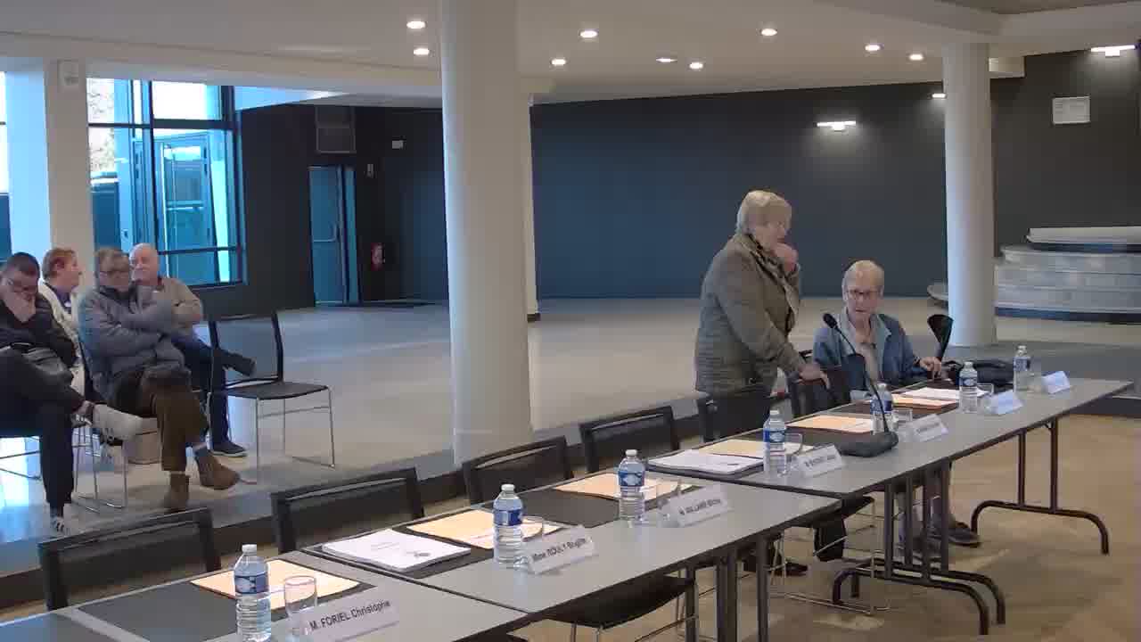 Conseil municipal 04/03/2025